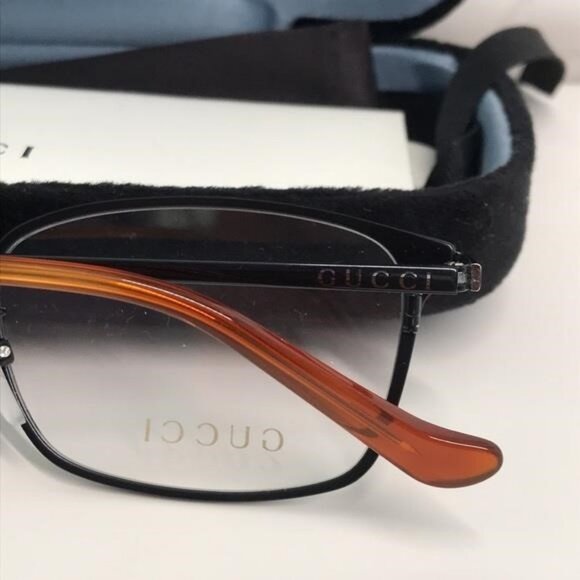 New Authentic Gucci GG0579OK 001 Eyeglasses – Classic Black Frame - Picture 13 of 13